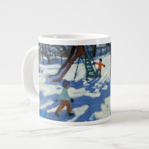 Tasse Géante La glissière en hiver Bourg St Moritz