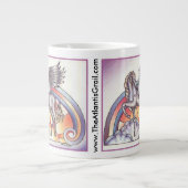 Tasse Géante La Musique de jumbo de la Pegase quantique (Devant)