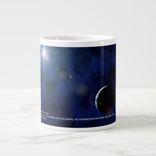 Tasse Géante La Terre (Devant)