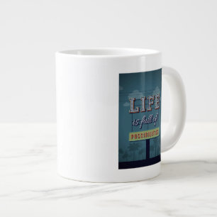 Tasse Géante La Vie Est Pleine De Possibilités