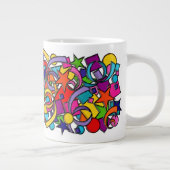 Tasse Géante La Vie Est Une Fête (Droite)