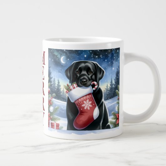 Tasse Géante Labrador Retriever Christmas Stocking Chien Chien  (Droite)