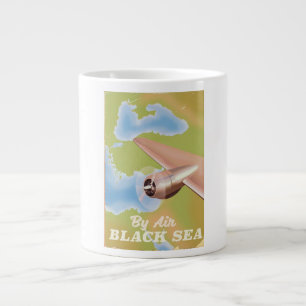 Tasse Géante L'affiche de voyage de la mer Noire