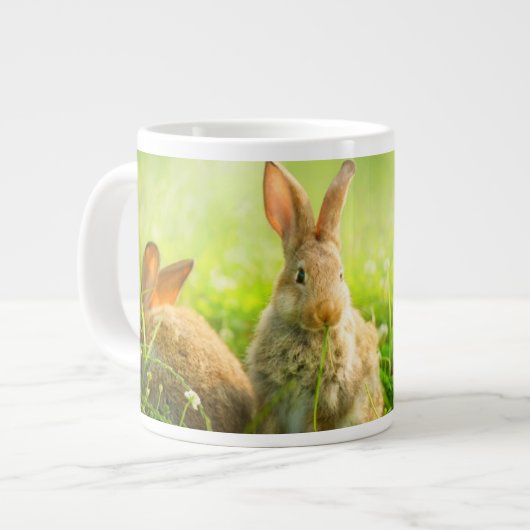 Tasse Géante Lapin de Pâques (Devant gauche)