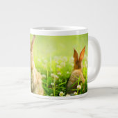 Tasse Géante Lapin de Pâques (Devant droit)