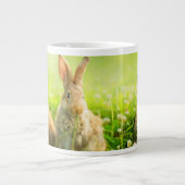 Tasse Géante Lapin de Pâques (Devant)