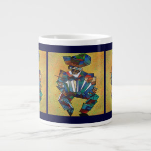 Tasse Géante L'art cubiste accordioniste