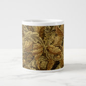 Tasse Géante L'automne quitte William Morris motif (Devant)