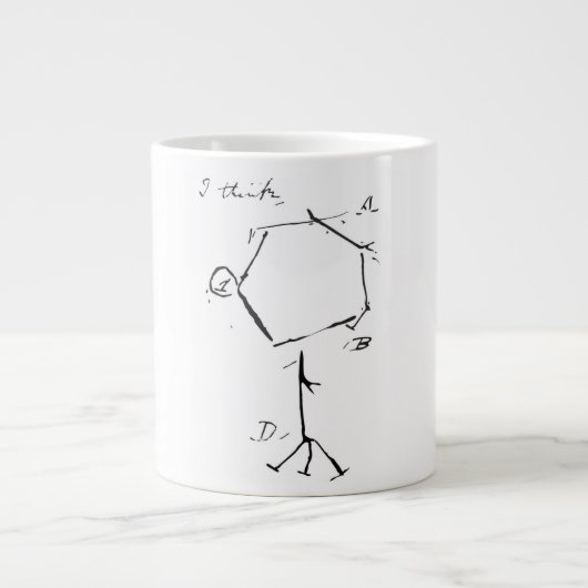 Tasse Géante Le bactériophage de Darwin (Devant)