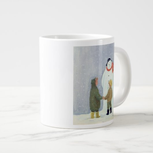Tasse Géante Le bonhomme de neige (Devant droit)