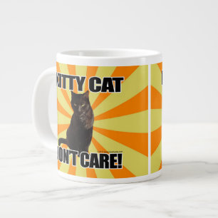 Tasse Géante Le chat de Kitty ne s'inquiètent pas