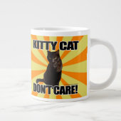 Tasse Géante Le chat de Kitty ne s'inquiètent pas (Droite)
