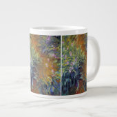 Tasse Géante Le chemin à travers les Irises par Claude Monet (Devant droit)