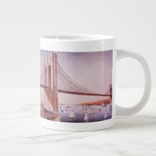 Tasse Géante Le pont de Brooklyn