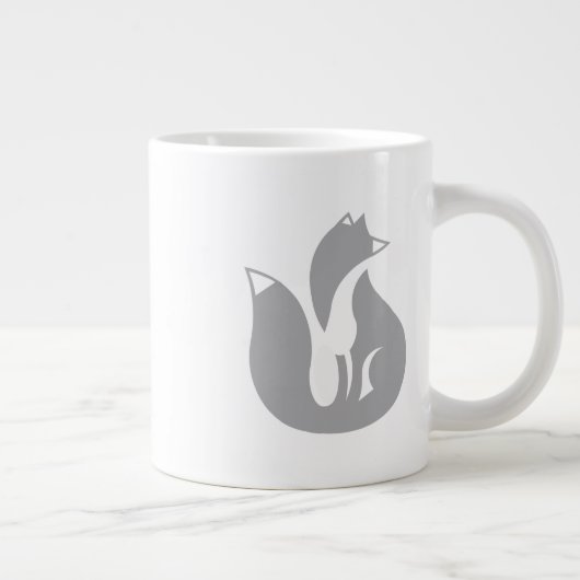 Tasse Géante Le renard gris (Droite)