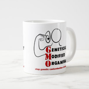 Tasse Géante Les OGM Organismes Génétiquement Modifiés sont fou