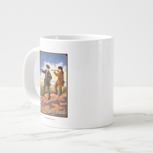 Tasse Géante Lewis et Clark Exploring (Devant gauche)