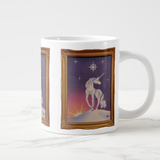 Tasse géante Licorne de Glace (Droite)
