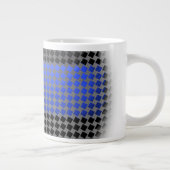 Tasse Géante Ligne bleue mince (Droite)