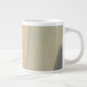 Tasse Géante Lignes courbées et tons de terre coupés (Droite)