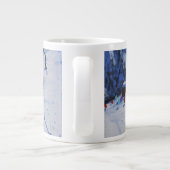 Tasse Géante L'instructeur Mottaret de ski (Dos)