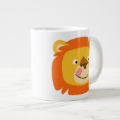 Tasse Géante Lion caricature doux Yummy (Devant droit)