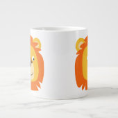Tasse Géante Lion caricature doux Yummy (Devant)