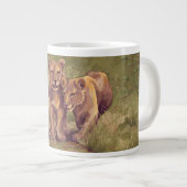 Tasse Géante Lion Cubs (Devant droit)