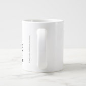 Tasse Géante Lion et petits (Dos)