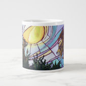 Tasse Géante Lion et petits (Devant)