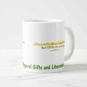 Tasse Géante Logo Agrainofmustardseed.com