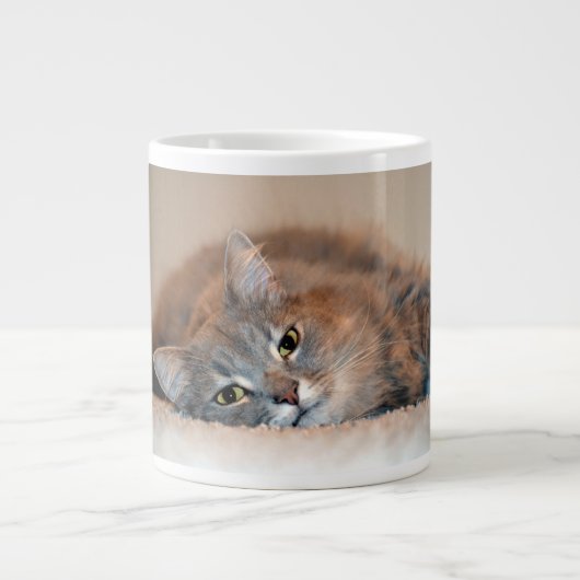 Tasse Géante Long chapeau bleu russe par Shirley Taylor (Devant)