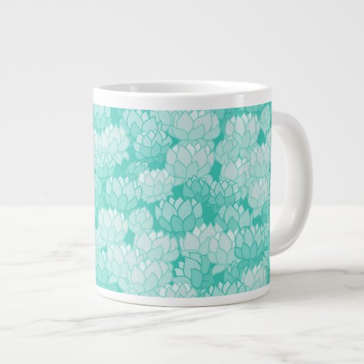 Tasse Géante Lotus motif 2 (Devant droit)