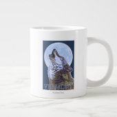 Tasse Géante Loup de VermontHowling (Droite)