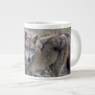 Tasse Géante loup gris-14
