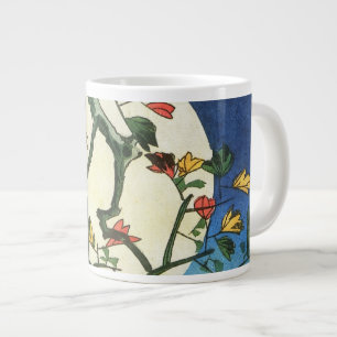 Tasse Géante Lune Hiroshige Au-Dessus D'Une Cascade Art Japonai