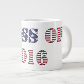 Tasse Géante Lycée de classe de 2016 (Devant droit)