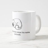 Tasse Géante M. Whiskers (Devant droit)