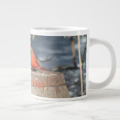 Tasse Géante Magnifique Cardinal Rouge (Droite)