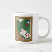 Tasse Géante Main de Poker gagnante six à dix (Droite)