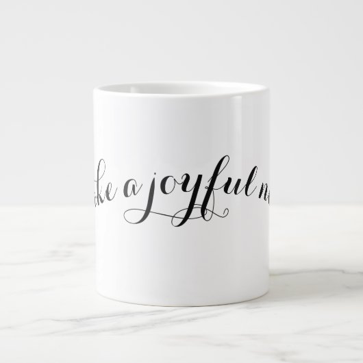 Tasse Géante Make a Joyful (Devant)