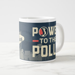 Tasse Géante Marche des femmes LV Power to the Polls Skyline mu