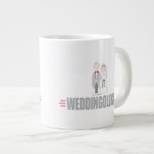 Tasse Géante Mariage drôle (Devant droit)