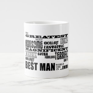 Tasse Géante Mariage Merci Best Men : Meilleur homme