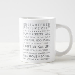 Tasse Géante Matthew Ferry Words de la sagesse