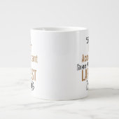 Tasse Géante Meilleur Comptable Amusant Citation Comptable Big  (Devant)