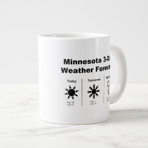 Tasse Géante Météo du Minnesota