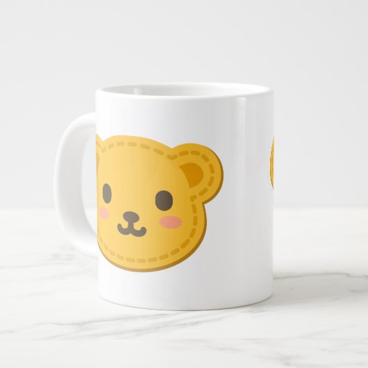 Tasse Géante Mignonne ours de miel (Devant gauche)