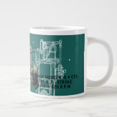Tasse Géante Milwaukee Wisconsin Engine Early K (Droite)