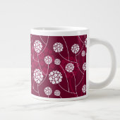 Tasse Géante Modèle floral Abstrait (Droite)